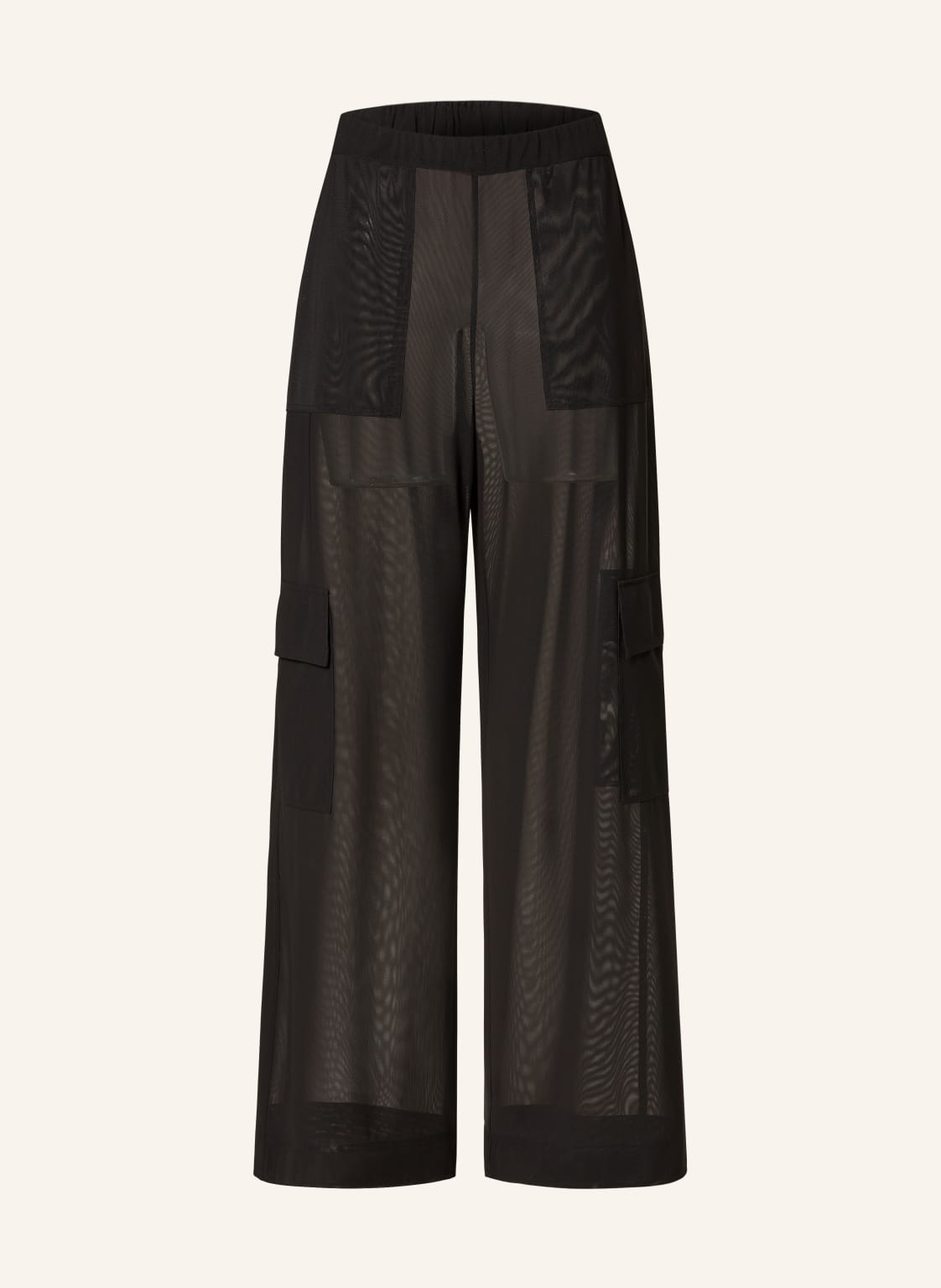 Max & Co. Cargohose Leonida Aus Mesh schwarz von MAX & Co.