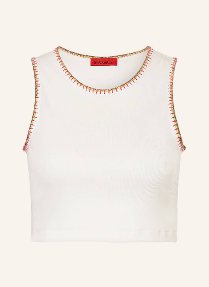 Max & Co. Cropped-Top Nazca weiss von MAX & Co.