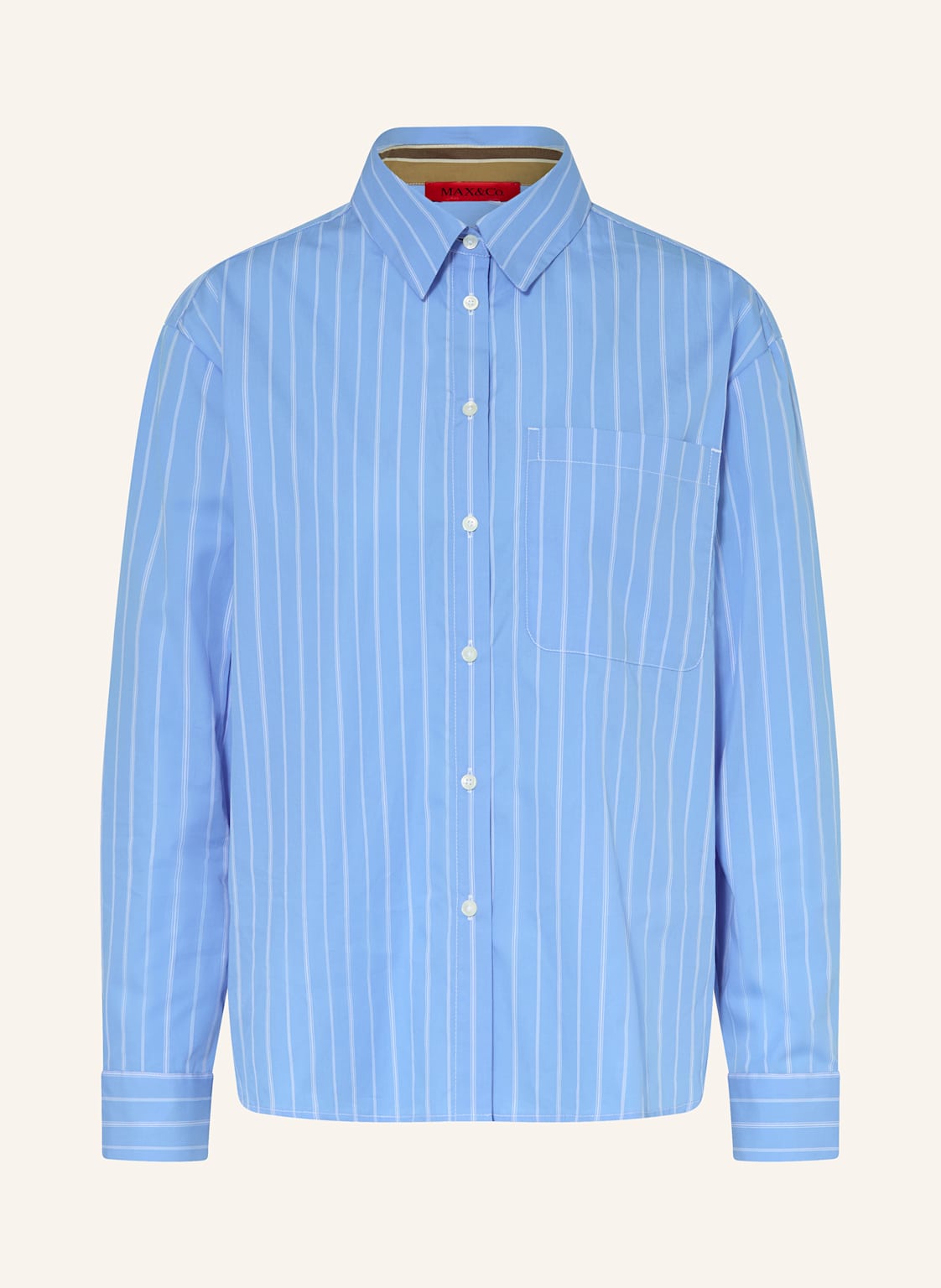 Max & Co. Hemdbluse Bari blau Max & Co. Hemdbluse Bari blau von MAX & Co.
