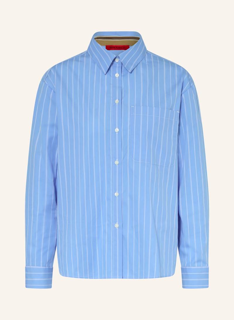 Max & Co. Hemdbluse Bari blau von MAX & Co.