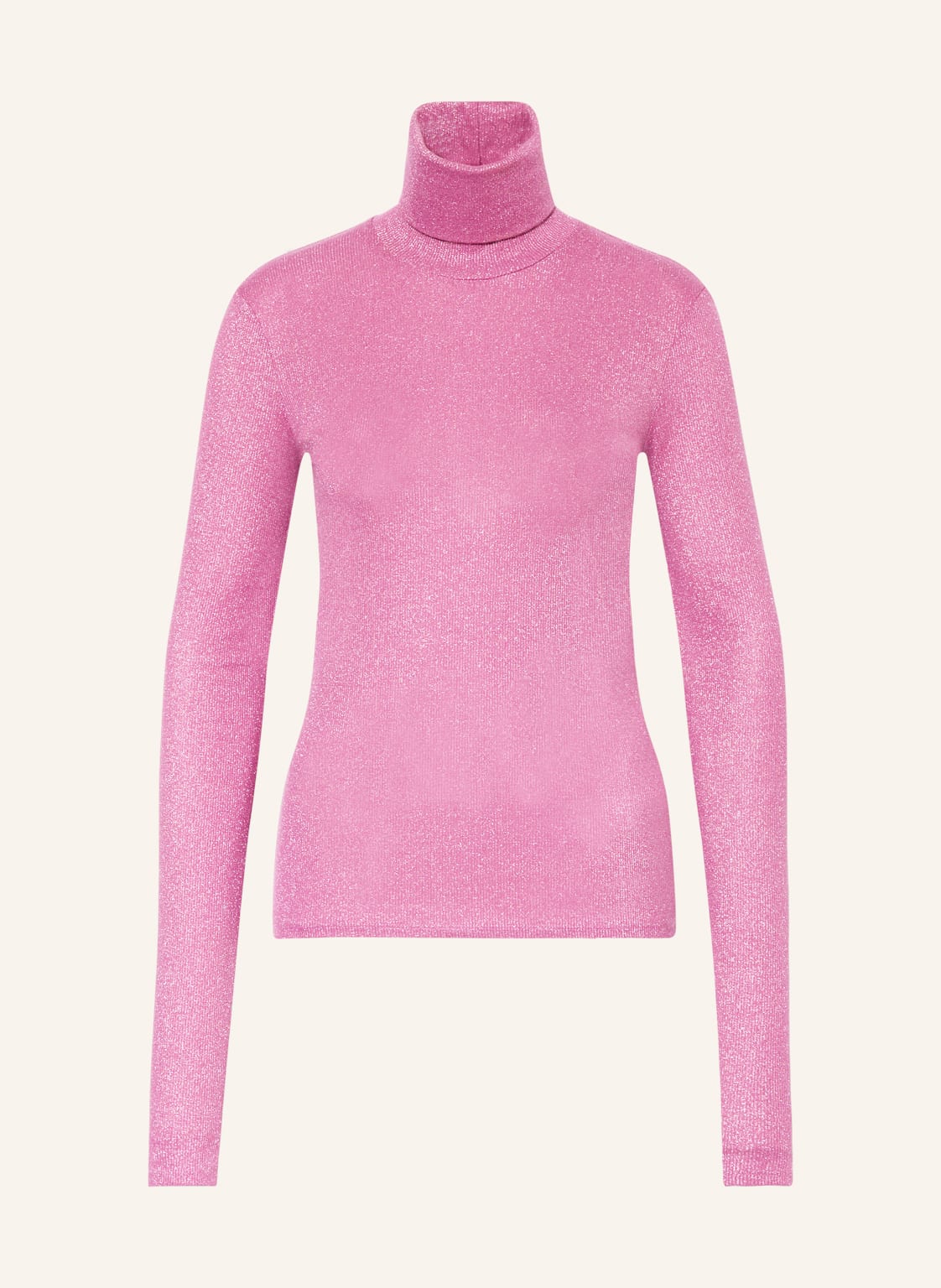 Max & Co. Rollkragenshirt Bagnante Mit Glitzergarn pink von MAX & Co.