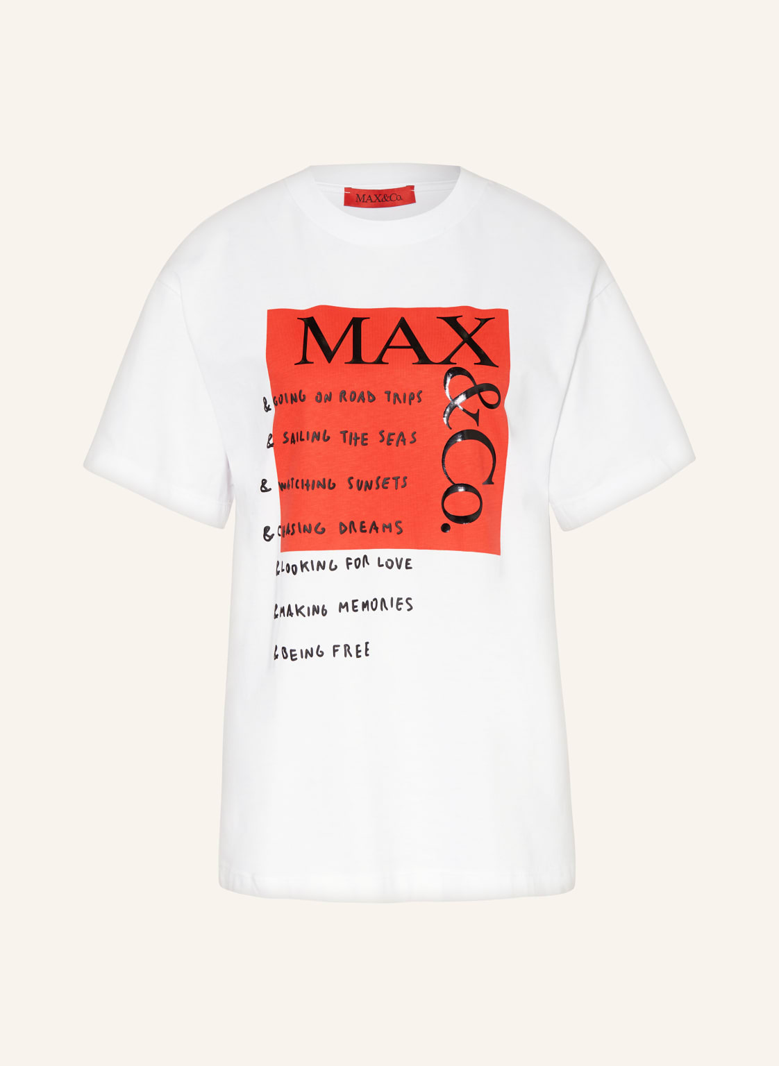 Max & Co. T-Shirt &Cotee weiss von MAX & Co.