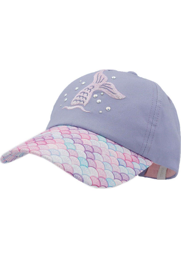 MAXIMO Baseball Cap, für Mädchen mit verspieltem Meerjungfrauenmotiv von MAXIMO