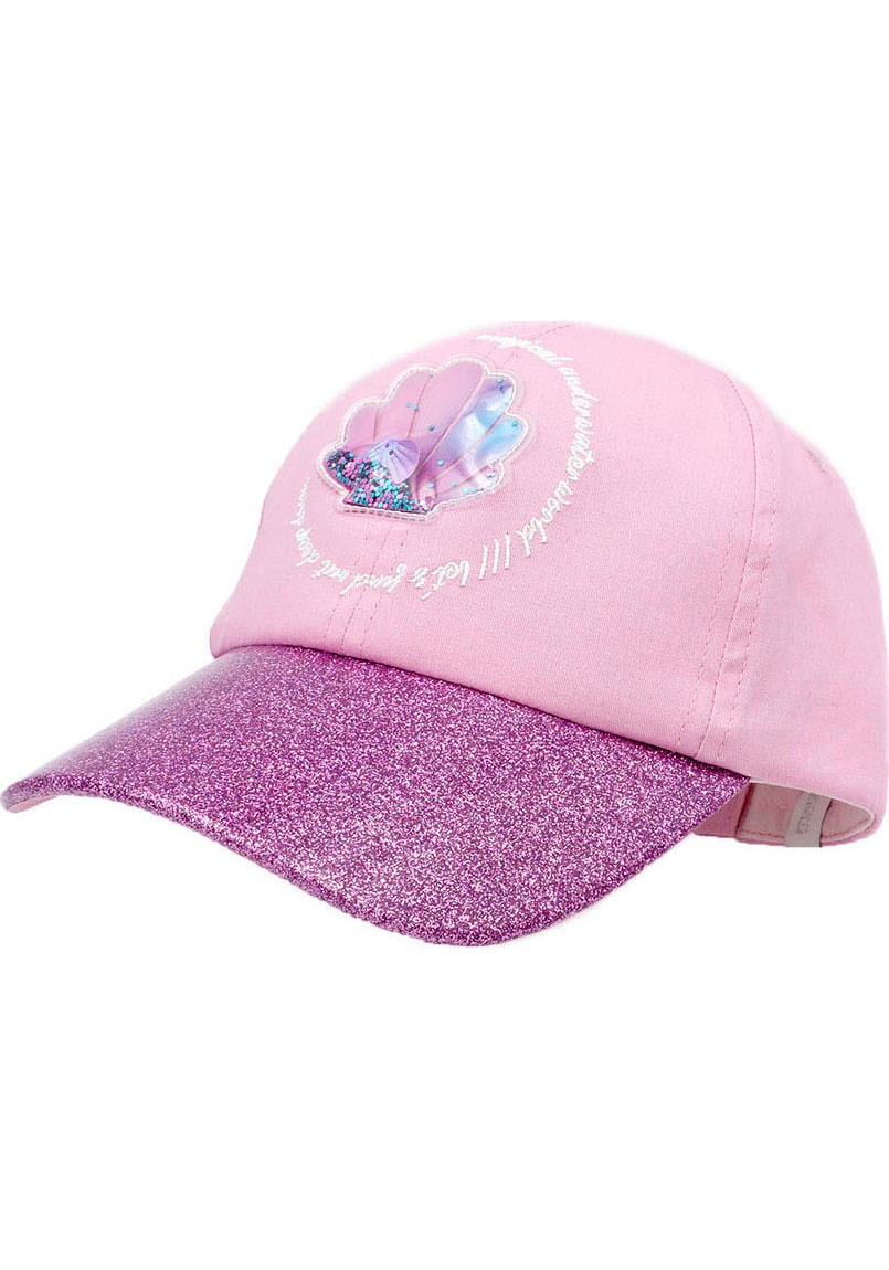 MAXIMO Baseball Cap, mit stylischen, interaktiven Muschel-Patch MAXIMO Baseball Cap, mit stylischen, interaktiven Muschel-Patch von MAXIMO