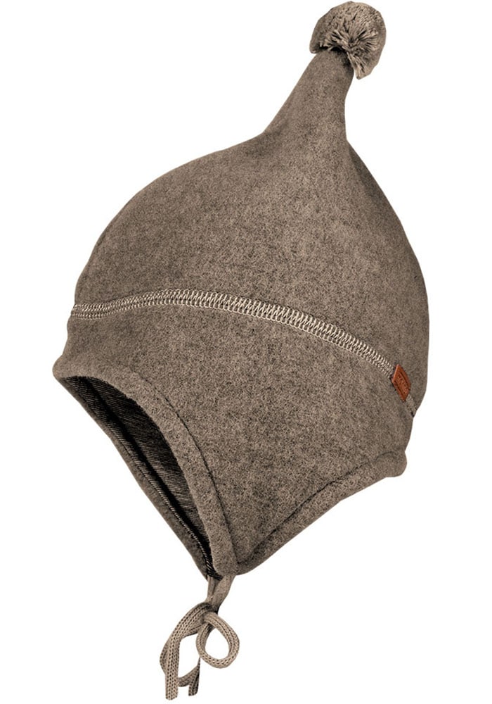 MAXIMO Fleecemütze, aus Wollfleece mit Pompon und Bindeband MAXIMO Fleecemütze, aus Wollfleece mit Pompon und Bindeband von MAXIMO