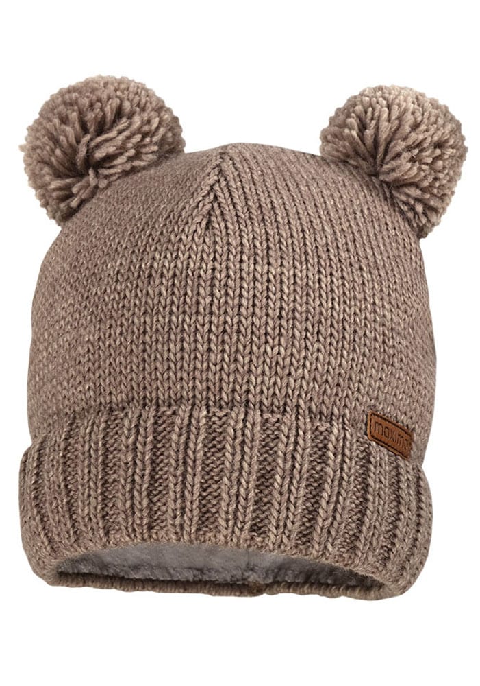 MAXIMO Strickmütze, aus softer Wollmischung mit zwei Pompons MAXIMO Strickmütze, aus softer Wollmischung mit zwei Pompons von MAXIMO