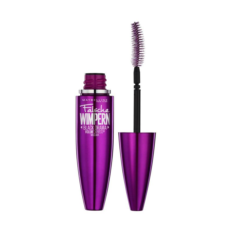 Falsche Wimpern Black Drama Volum'express Mascara Damen black drama von MAYBELLINE