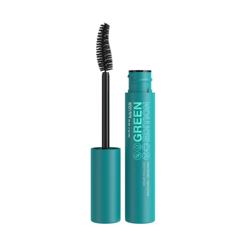 Green Edition Mega Mousse Mascara Damen  Very Black 9ml von MAYBELLINE