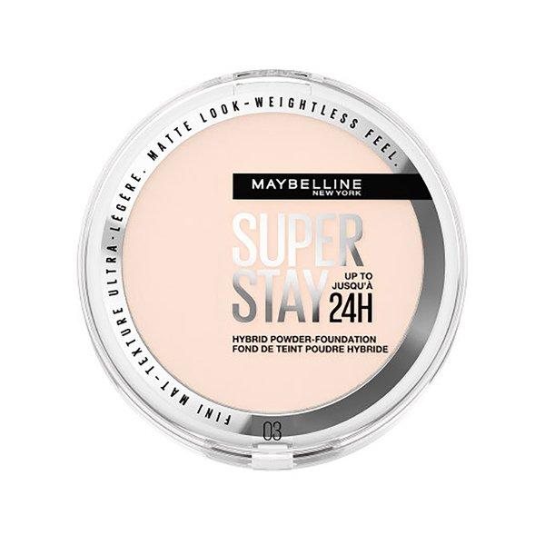 Maybelline - Super Stay Hybrides Puder Make-Up 9 g, True Ivory von Maybelline