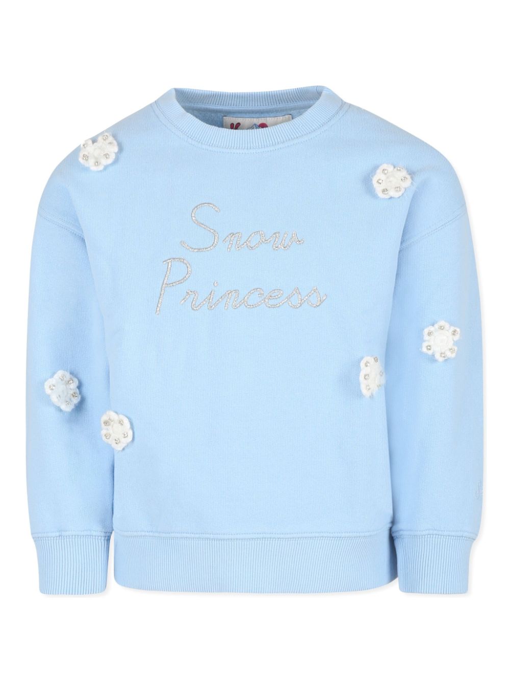 MC2 Saint Barth Kids Briony sweatshirt - Blue von MC2 Saint Barth Kids