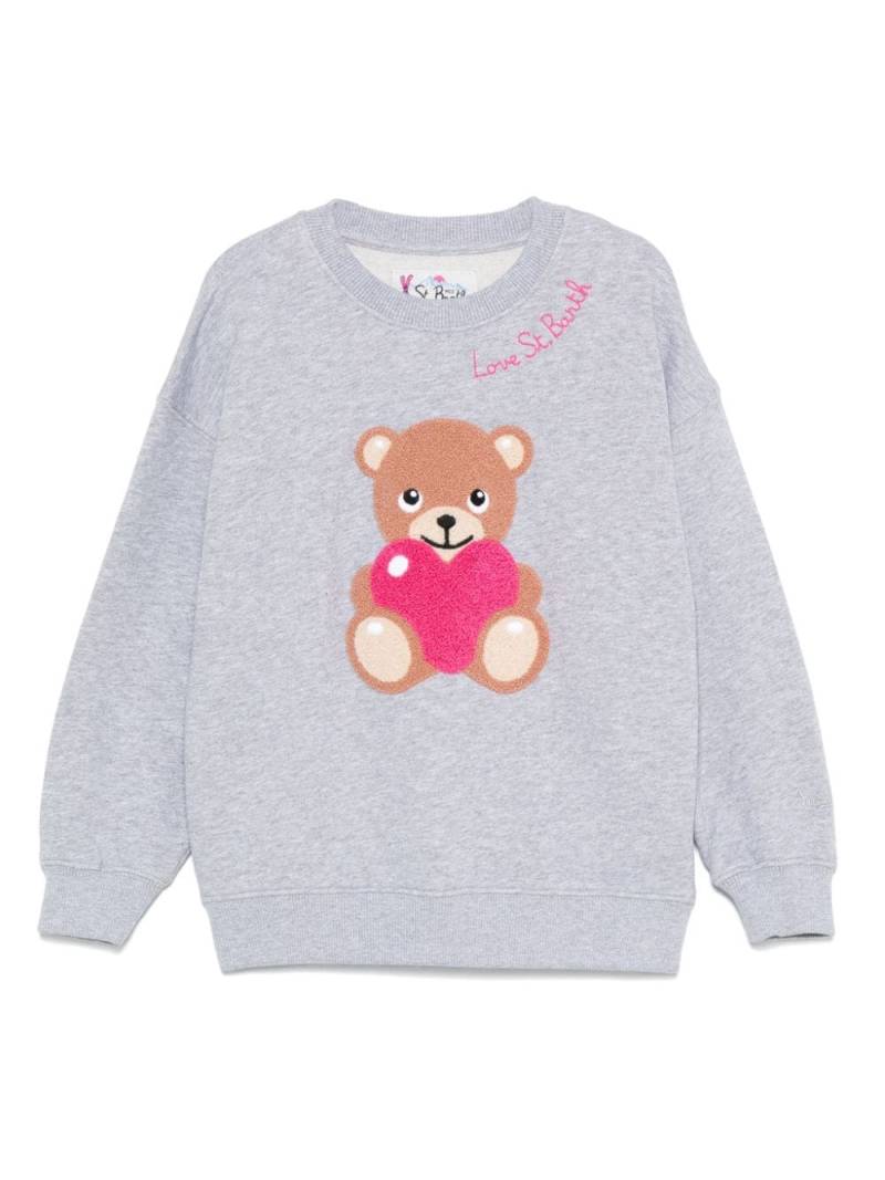 MC2 Saint Barth Kids Briony sweatshirt - Grey von MC2 Saint Barth Kids