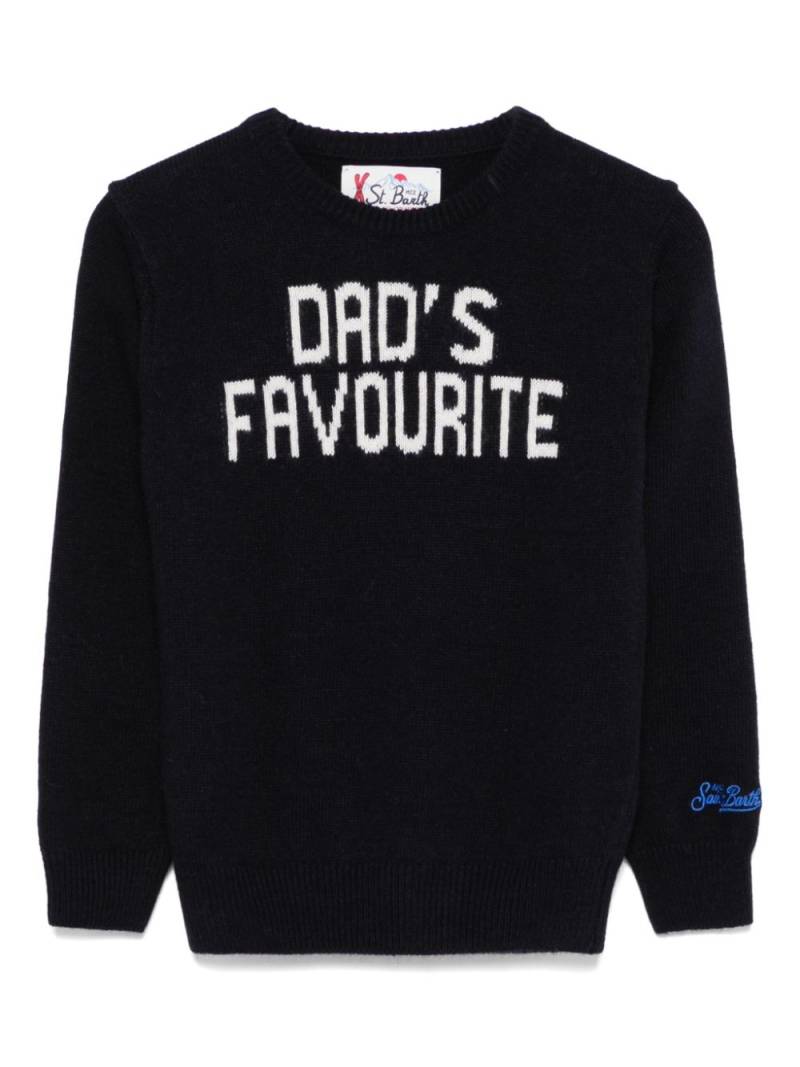 MC2 Saint Barth Kids Douglas sweater - Blue von MC2 Saint Barth Kids