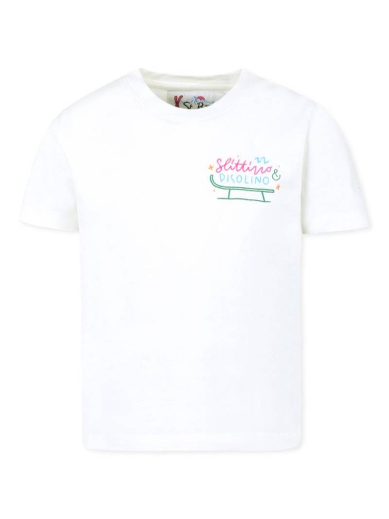 MC2 Saint Barth Kids Elly T-shirt - White von MC2 Saint Barth Kids