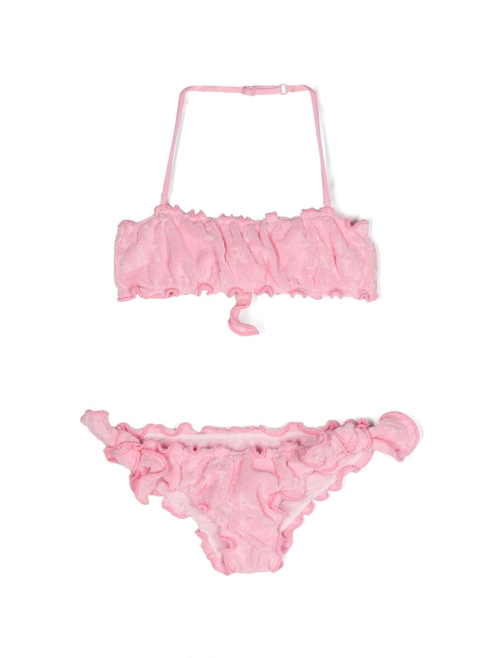 MC2 Saint Barth Kids Emy terry-cloth bikini - Pink von MC2 Saint Barth Kids