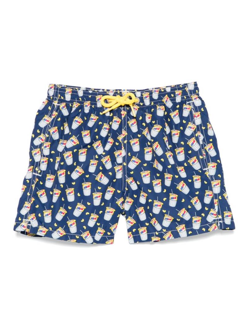 MC2 Saint Barth Kids Jean Lighting swim shorts - Blue von MC2 Saint Barth Kids