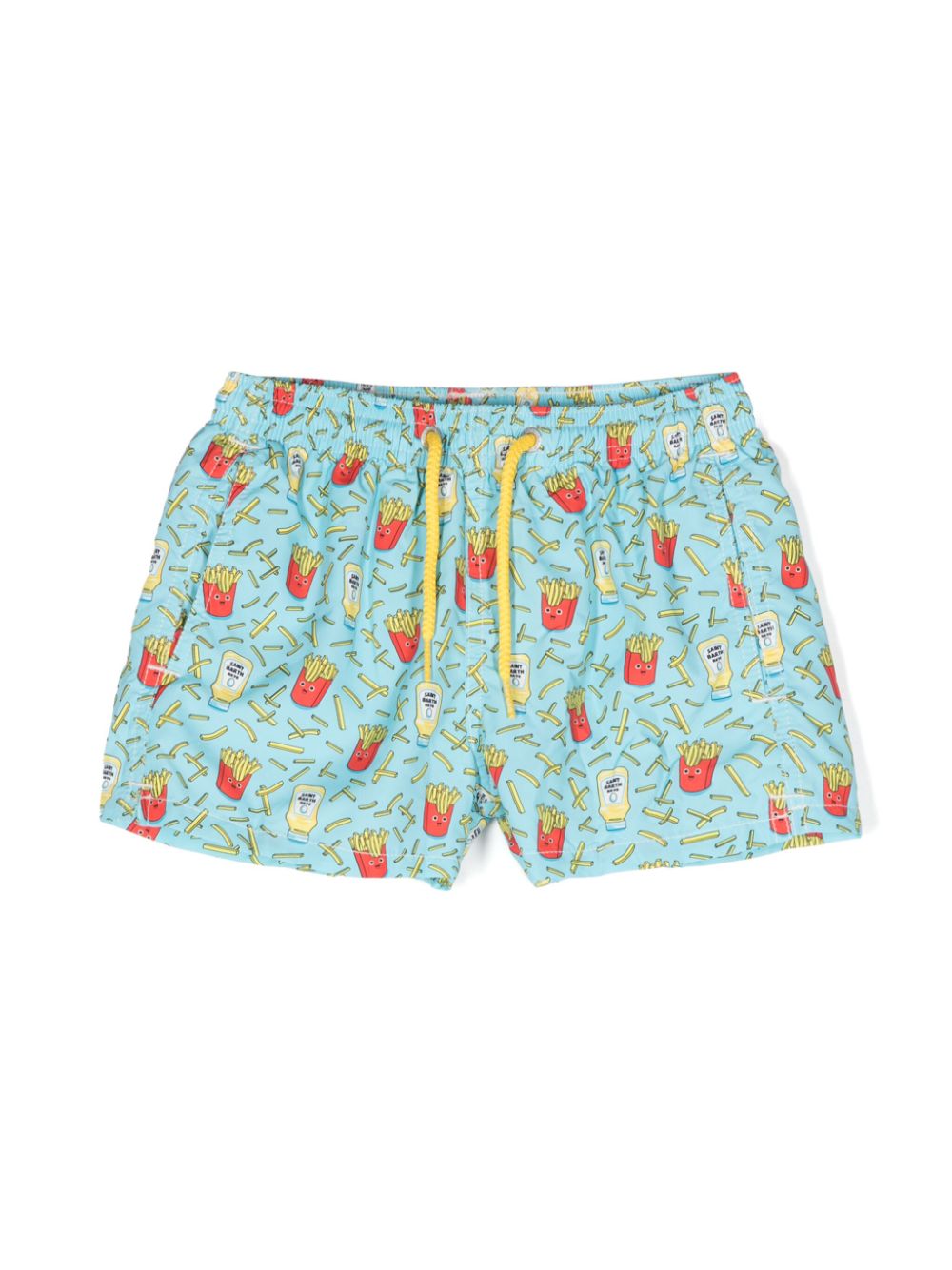 MC2 Saint Barth Kids Jean Lighting swim shorts - Blue von MC2 Saint Barth Kids