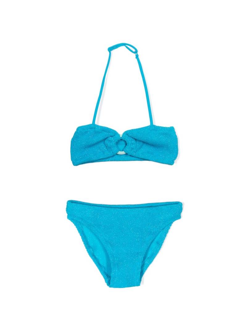 MC2 Saint Barth Kids Khloe bikini set - Blue von MC2 Saint Barth Kids