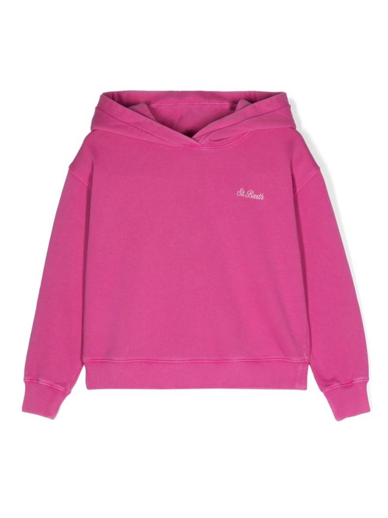 MC2 Saint Barth Kids Mindy cotton hoodie - Pink von MC2 Saint Barth Kids