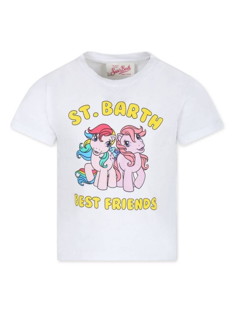 MC2 Saint Barth Kids My Little Pony-print cotton T-shirt - White von MC2 Saint Barth Kids