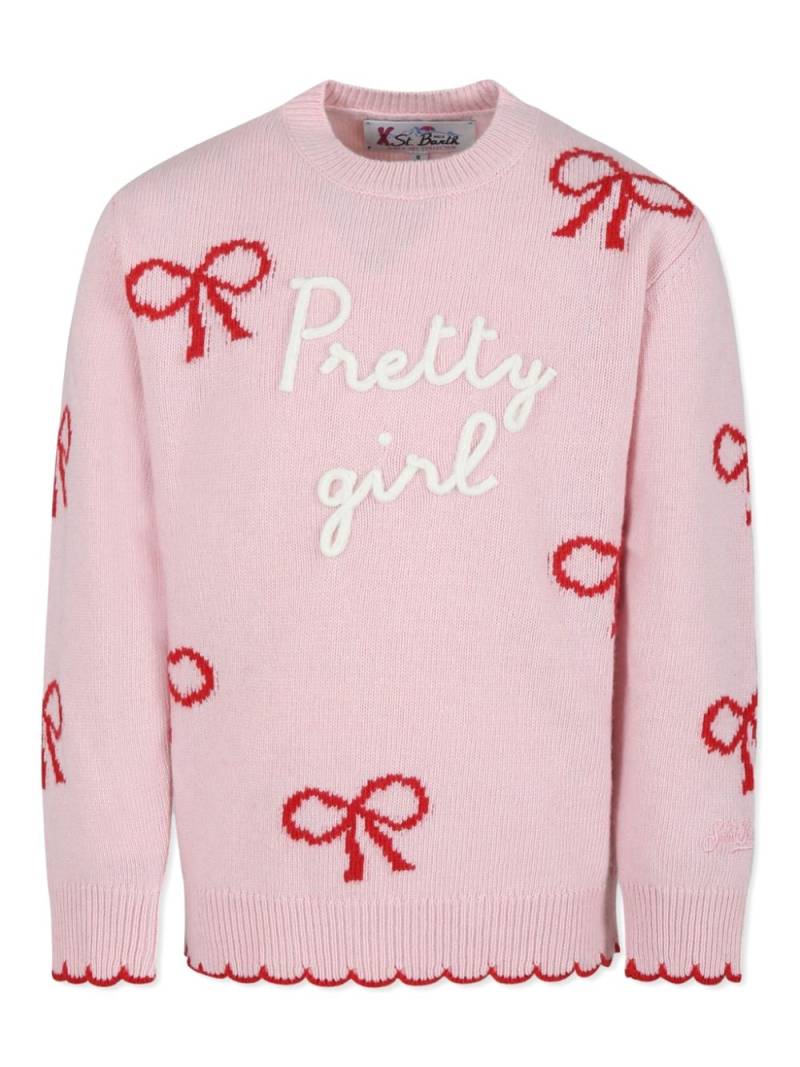 MC2 Saint Barth Kids New Queen sweater - Pink von MC2 Saint Barth Kids