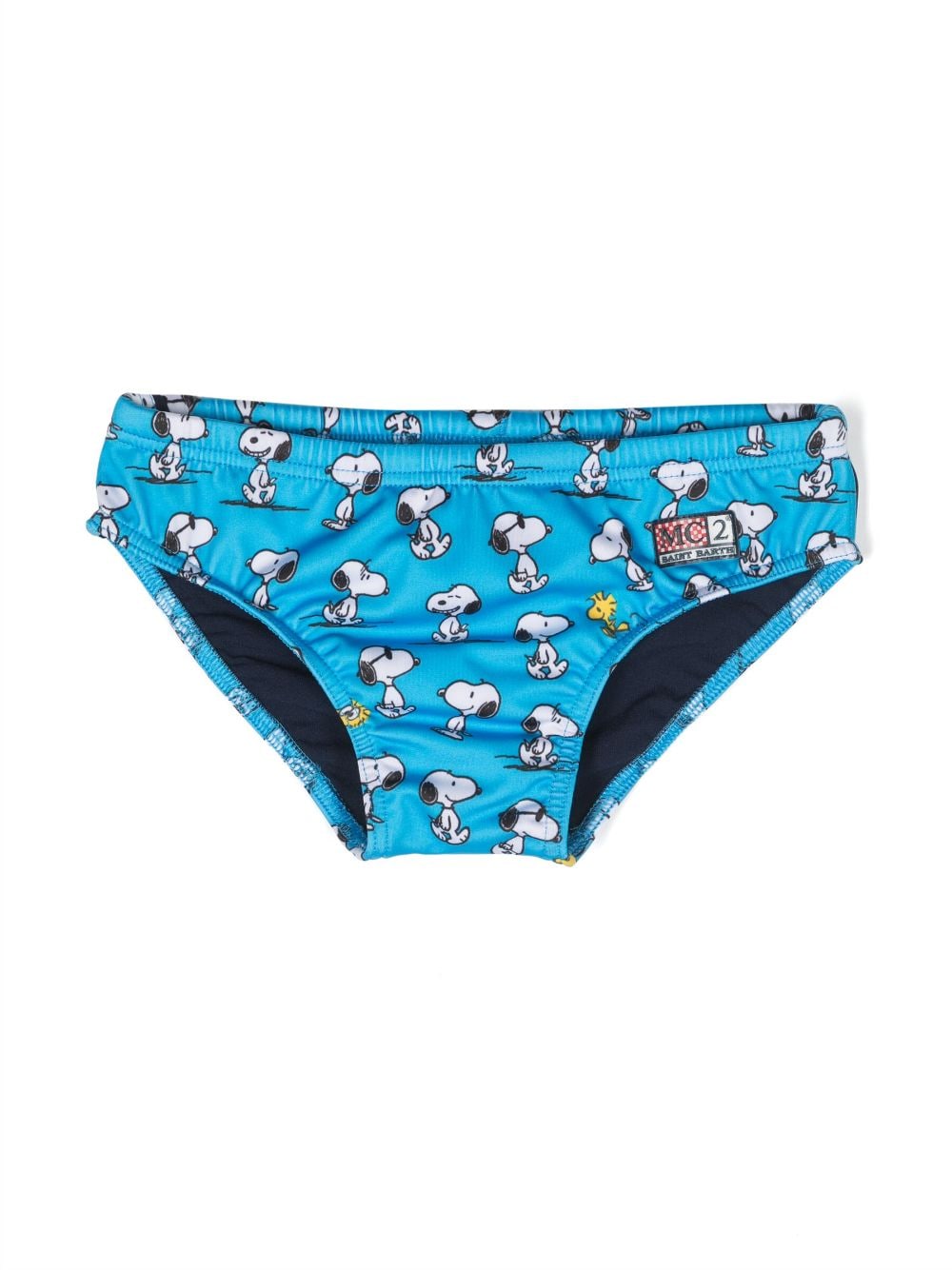 MC2 Saint Barth Kids Snoopy-print bikini bottoms - Blue von MC2 Saint Barth Kids