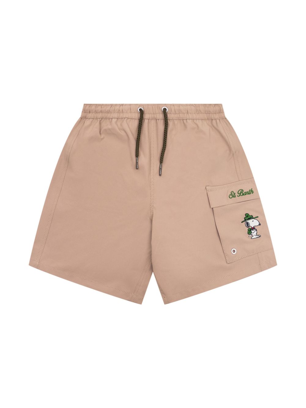 MC2 Saint Barth Kids Snoopy swim shorts - Neutrals von MC2 Saint Barth Kids