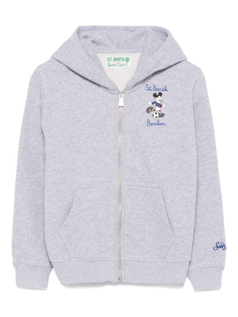 MC2 Saint Barth Kids Toronto hoodie - Grey von MC2 Saint Barth Kids