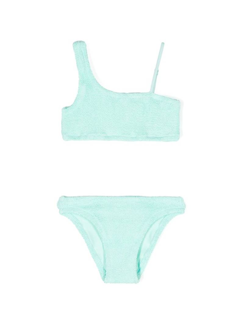 MC2 Saint Barth Kids Vivy shirred-effect bikini - Blue von MC2 Saint Barth Kids