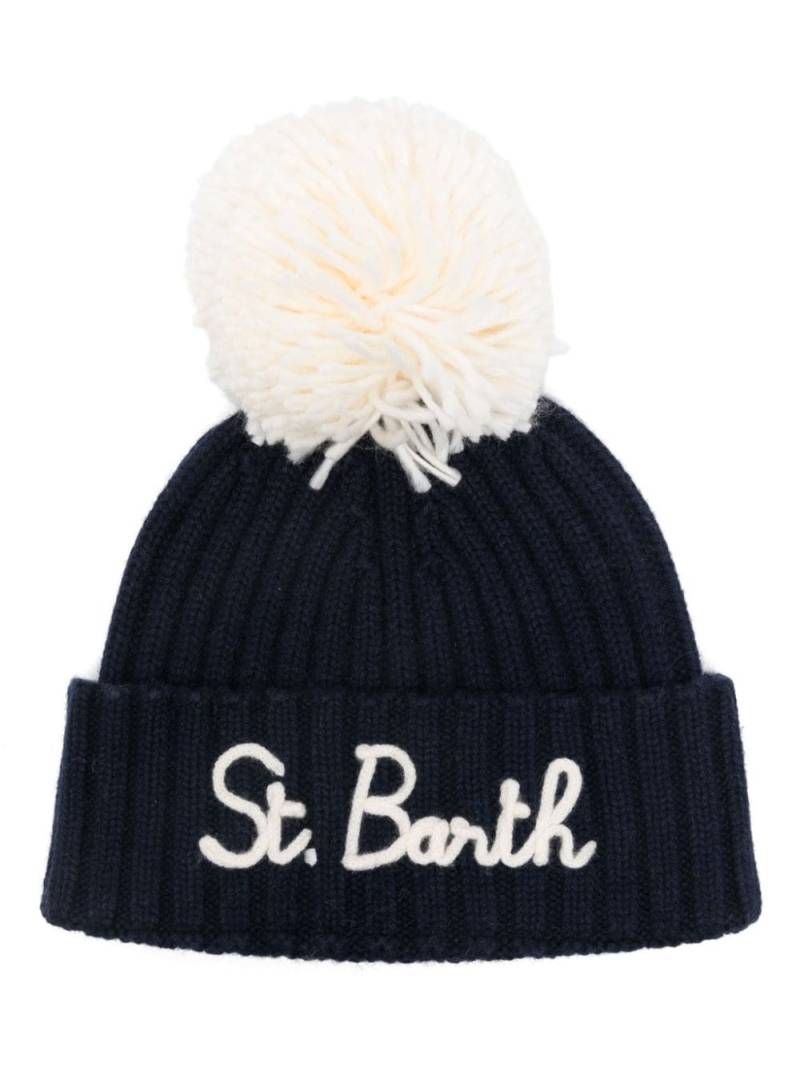 MC2 Saint Barth Kids Wengen beanie - Blue von MC2 Saint Barth Kids