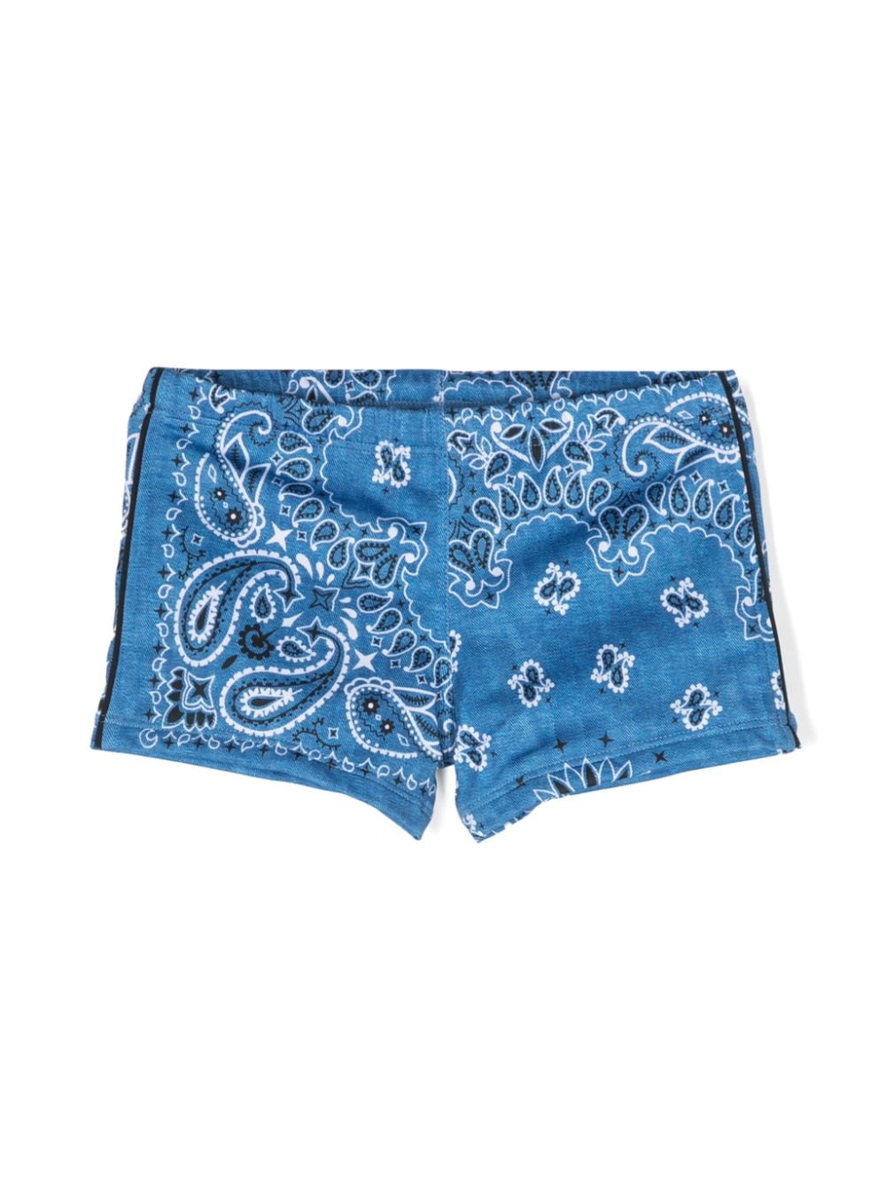 MC2 Saint Barth Kids bandana-print swim trunks - Blue von MC2 Saint Barth Kids