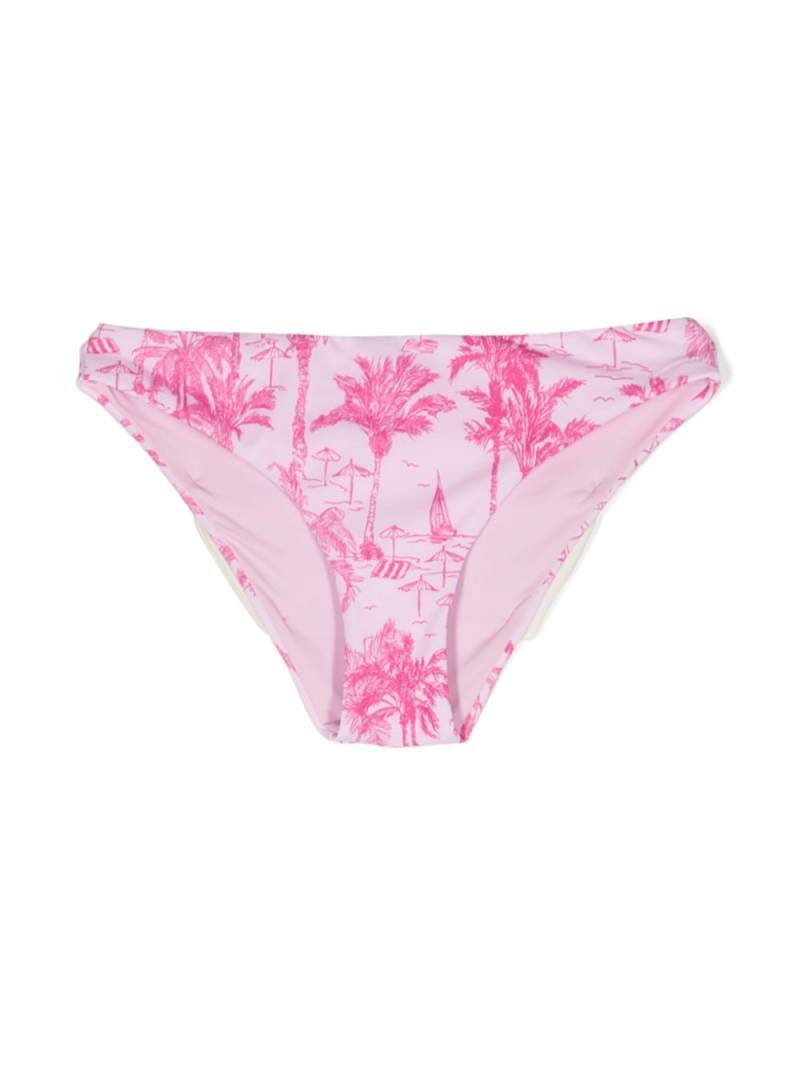 MC2 Saint Barth Kids bow-detail bikini bottoms - Pink von MC2 Saint Barth Kids