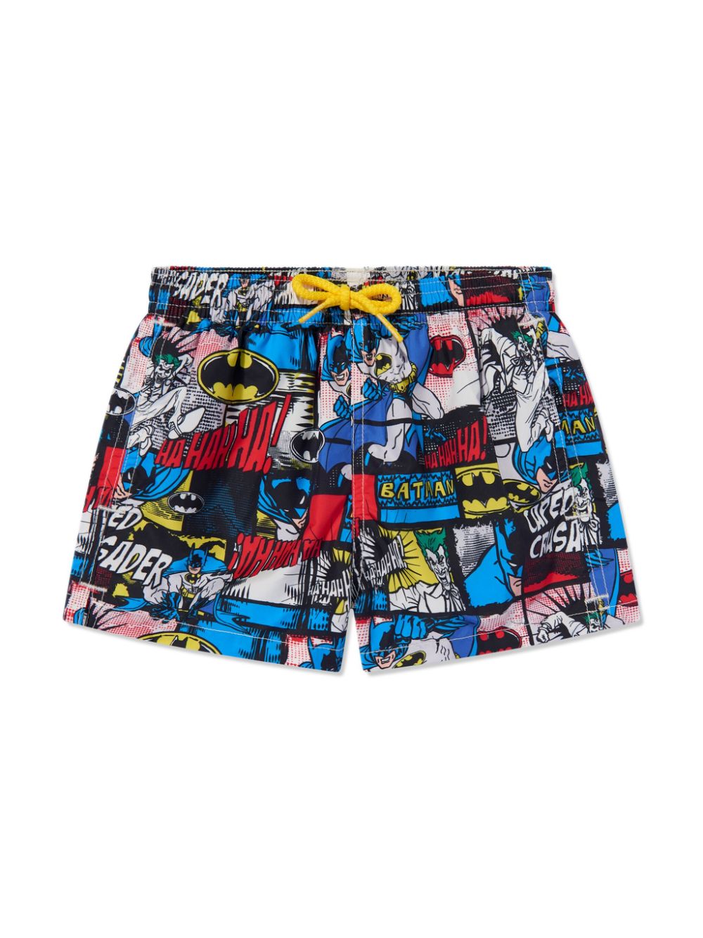 MC2 Saint Barth Kids cartoon-print swim shorts - Black von MC2 Saint Barth Kids