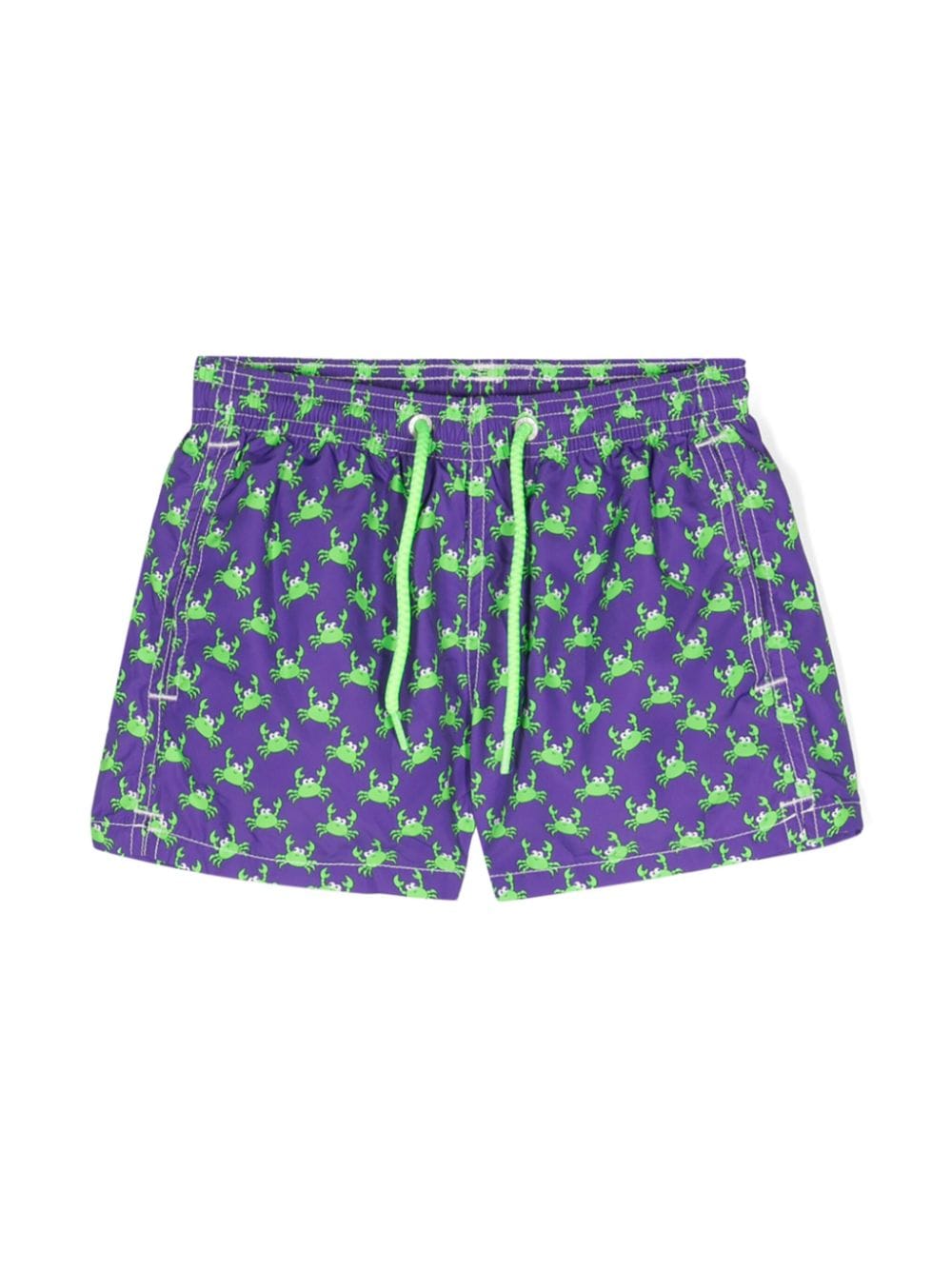 MC2 Saint Barth Kids crab-print swim shorts - Purple von MC2 Saint Barth Kids