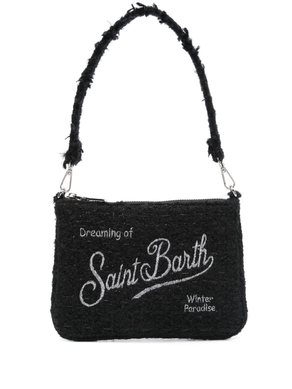 MC2 Saint Barth Kids mini Parisienne shoulder bag - Black von MC2 Saint Barth Kids