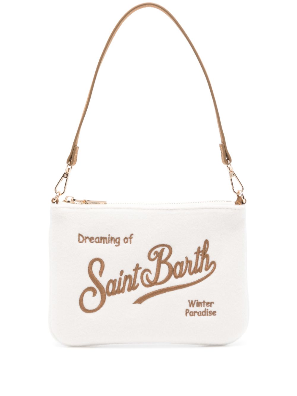 MC2 Saint Barth Kids mini Parisienne shoulder bag - Neutrals von MC2 Saint Barth Kids