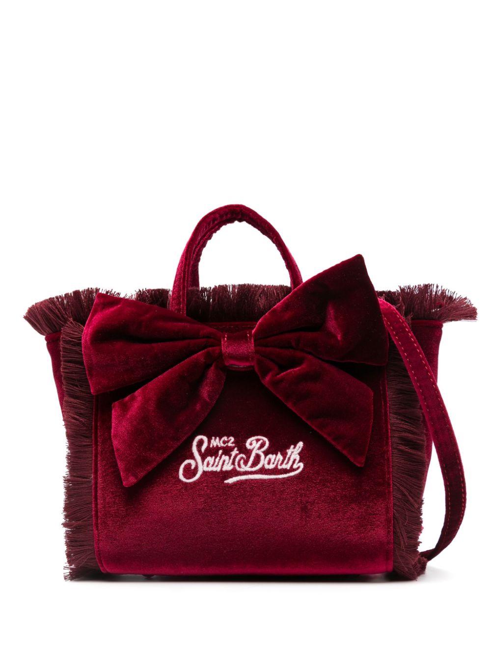 MC2 Saint Barth Kids mini Vanity tote bag - Red von MC2 Saint Barth Kids