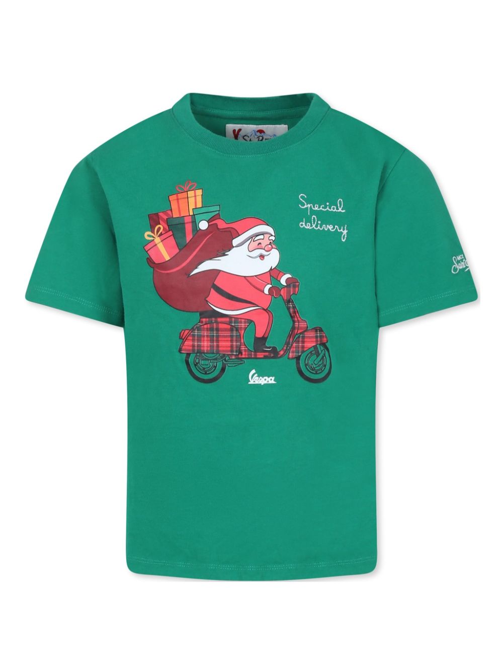 MC2 Saint Barth Kids organic-cotton t-shirt - Green von MC2 Saint Barth Kids