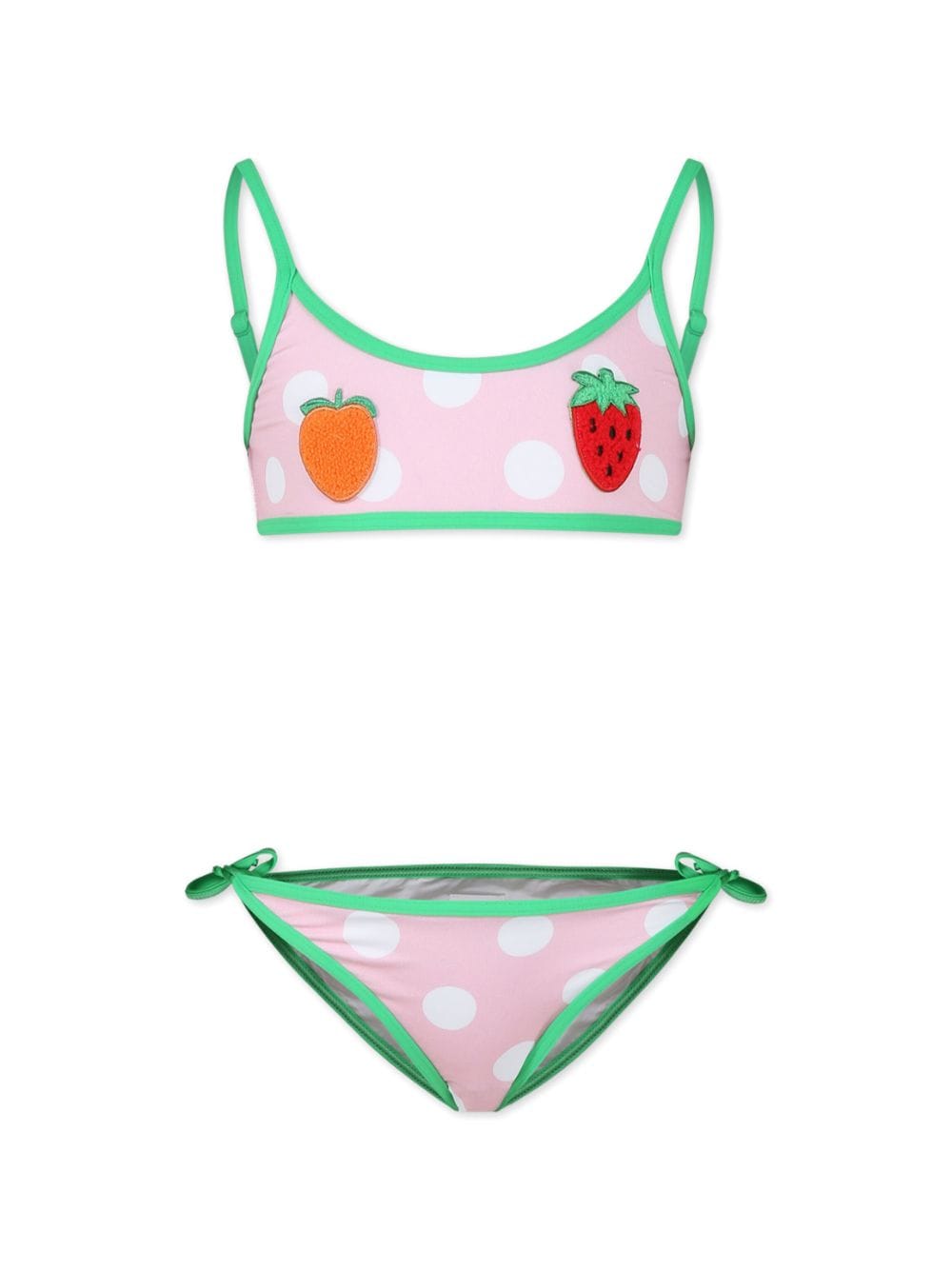 MC2 Saint Barth Kids polka-dot bikini set - Pink von MC2 Saint Barth Kids