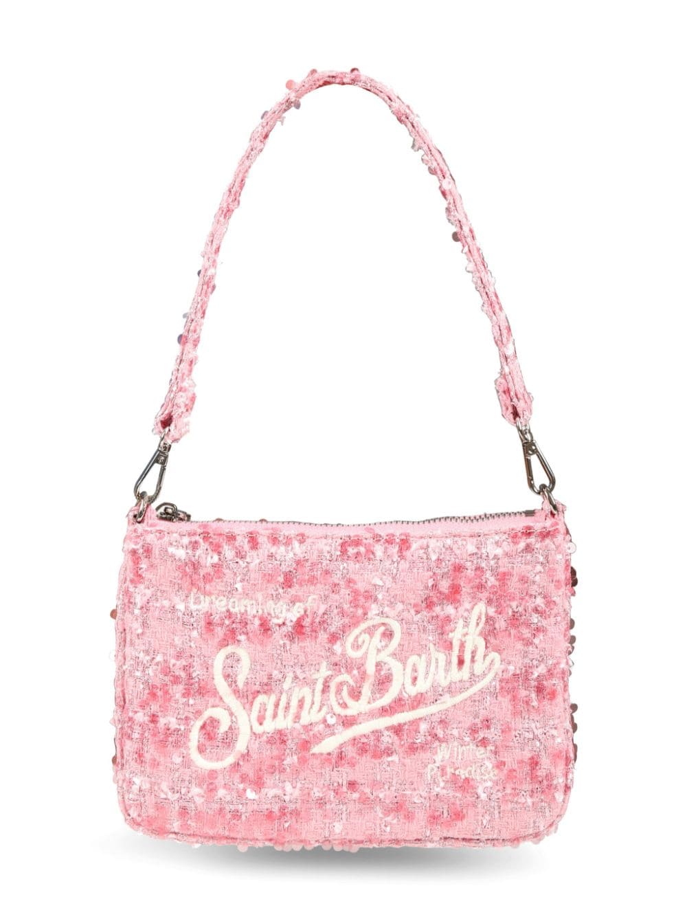 MC2 Saint Barth Kids sequin shoulder bag - Pink von MC2 Saint Barth Kids