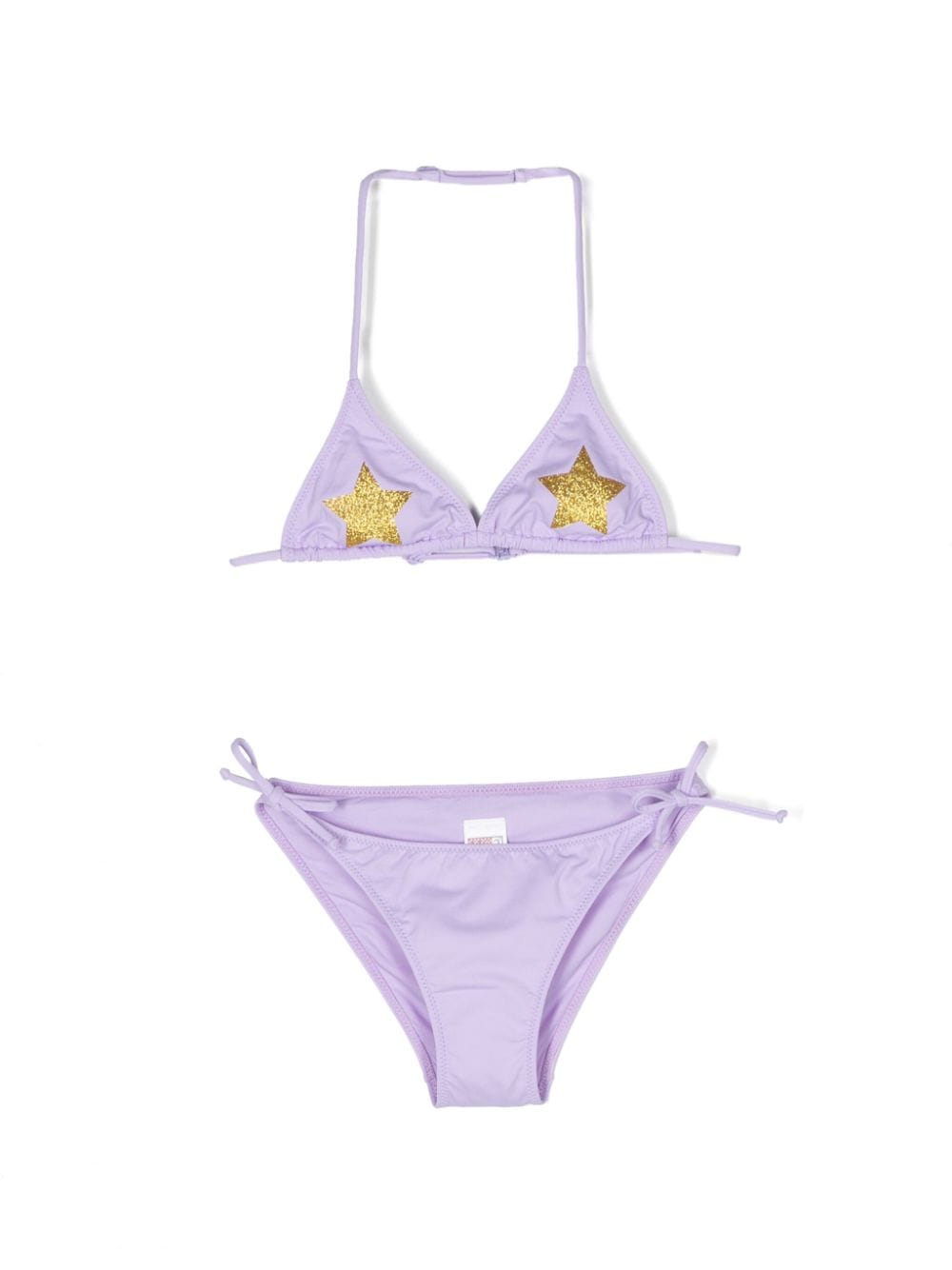 MC2 Saint Barth Kids star-patch bikini - Purple von MC2 Saint Barth Kids