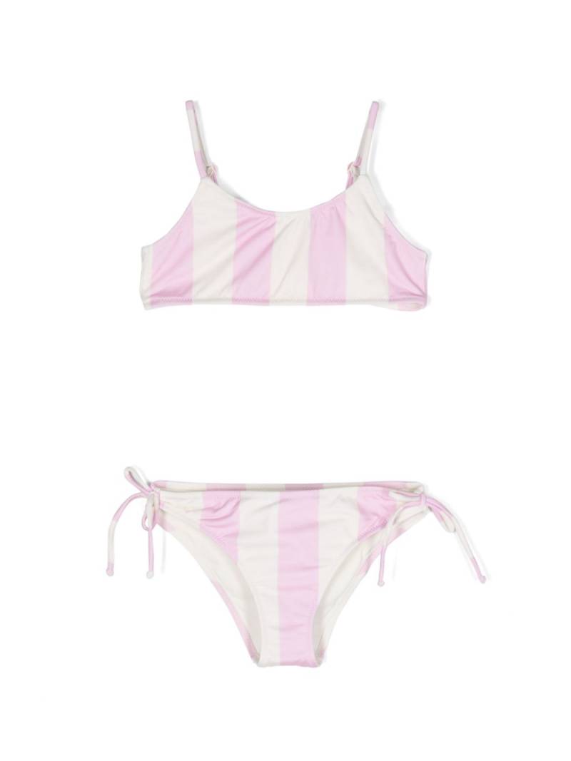 MC2 Saint Barth Kids stripe-pattern bikini - Pink von MC2 Saint Barth Kids