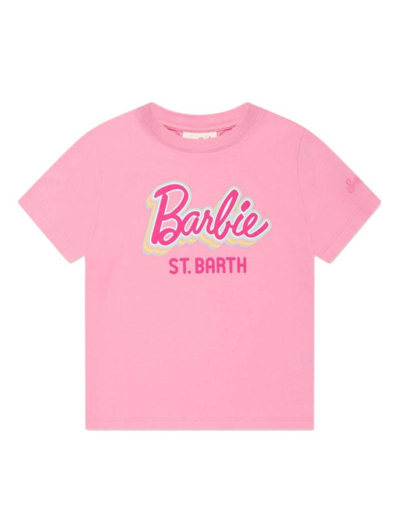 MC2 Saint Barth Kids x Barbie cotton T-shirt - Pink von MC2 Saint Barth Kids