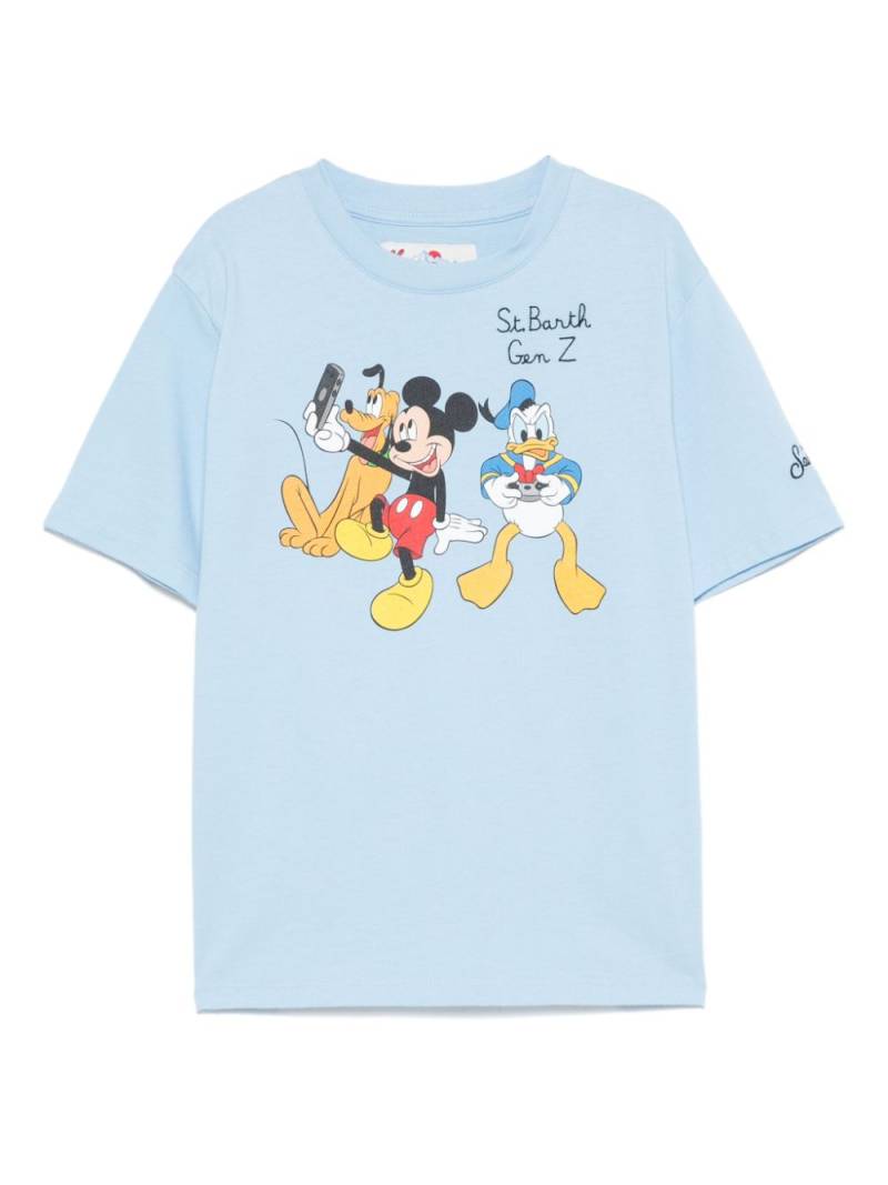 MC2 Saint Barth Kids x DISNEY Cameron T-shirt - Blue von MC2 Saint Barth Kids