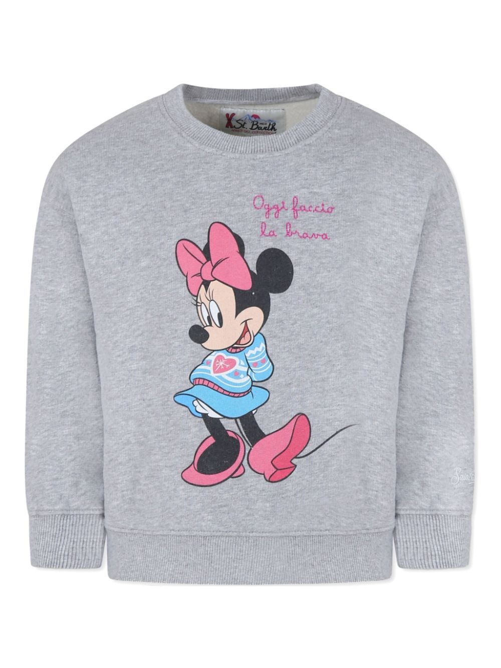 MC2 Saint Barth Kids x Disney Briony sweatshirt - Grey von MC2 Saint Barth Kids