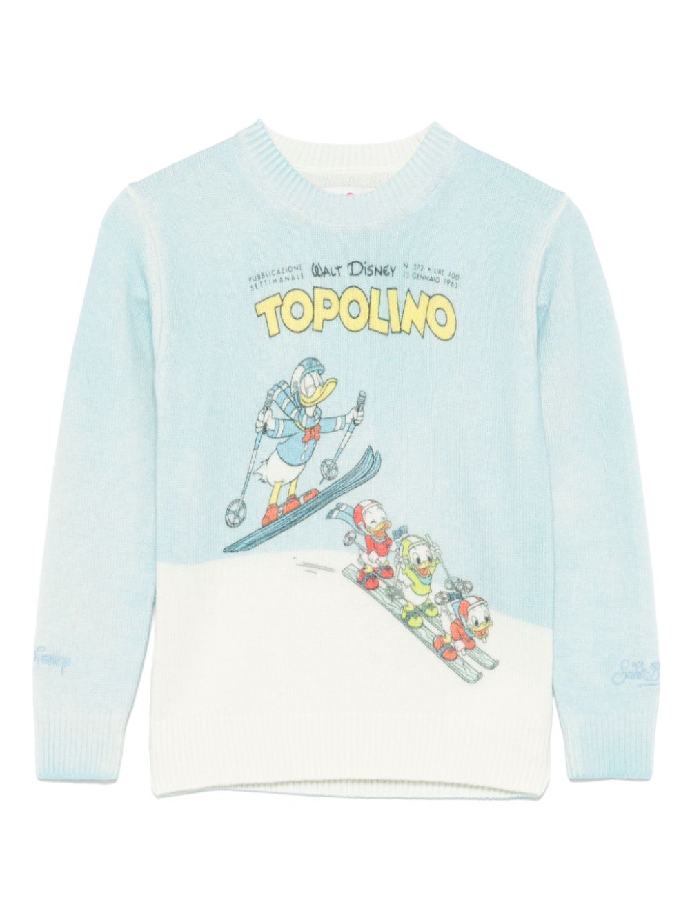 MC2 Saint Barth Kids x Disney Douglas sweater - Blue von MC2 Saint Barth Kids