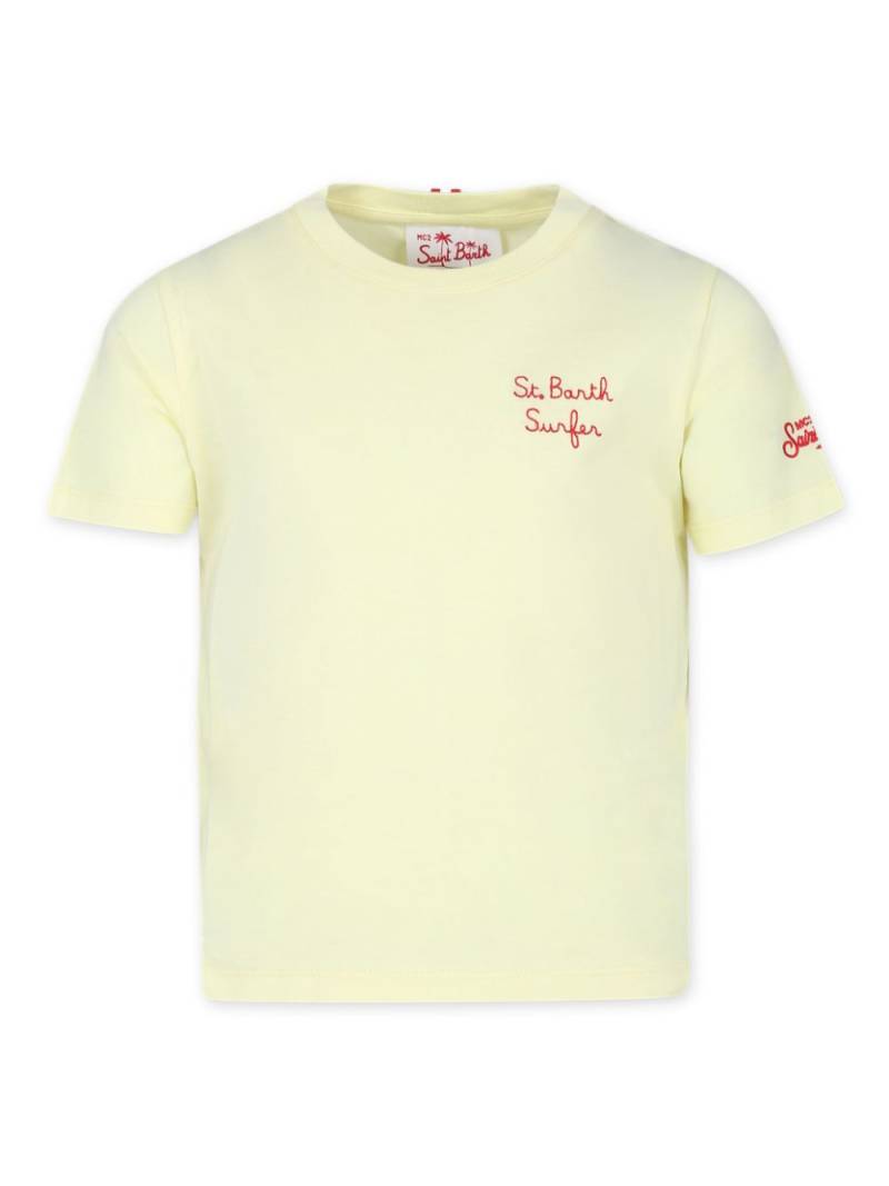 MC2 Saint Barth Kids x Disney graphic-print T-shirt - Yellow von MC2 Saint Barth Kids