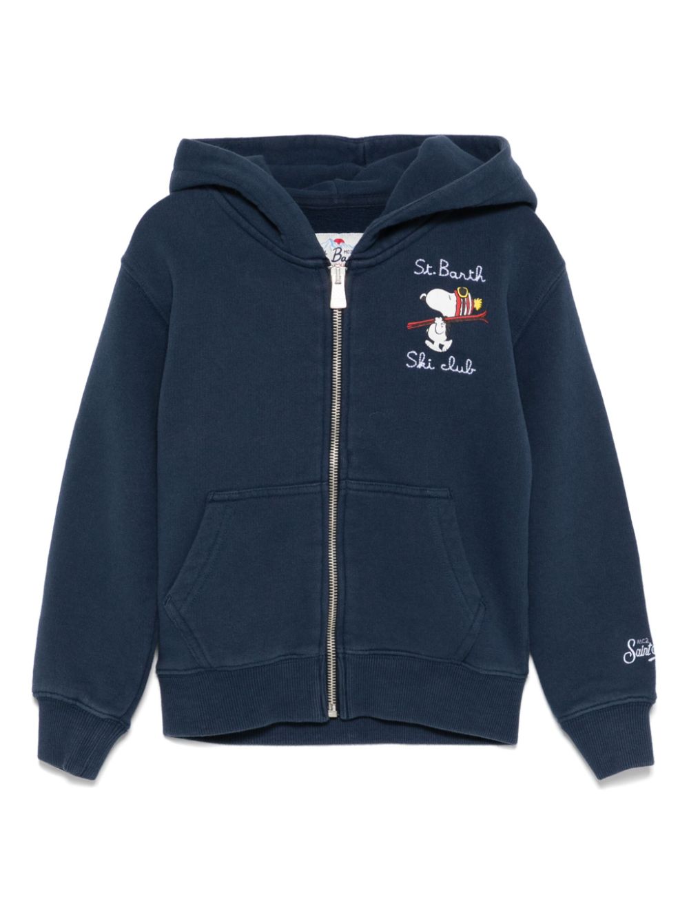 MC2 Saint Barth Kids x Peanuts cotton hoodie - Blue von MC2 Saint Barth Kids