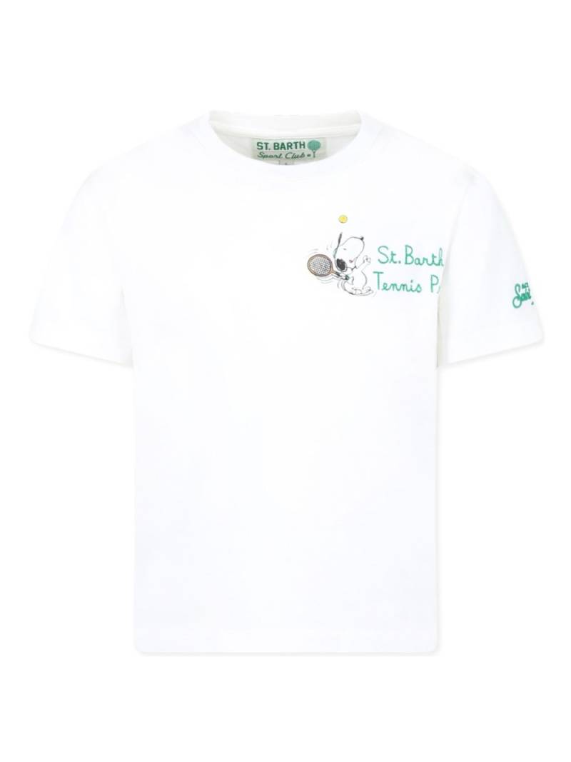 MC2 Saint Barth Kids x Peanuts printed T-shirt - White von MC2 Saint Barth Kids