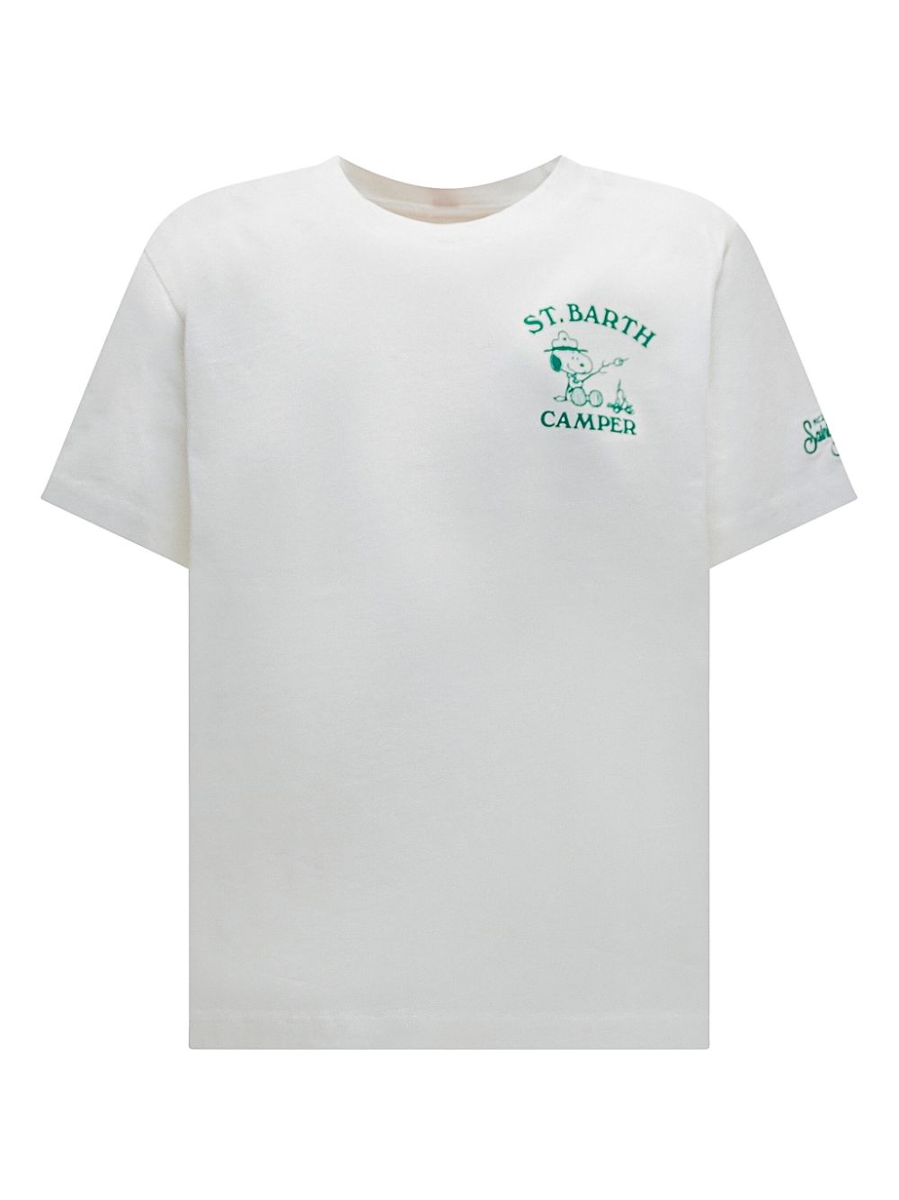 MC2 Saint Barth Kids x Snoopy Peanuts Camper T-shirt - White von MC2 Saint Barth Kids