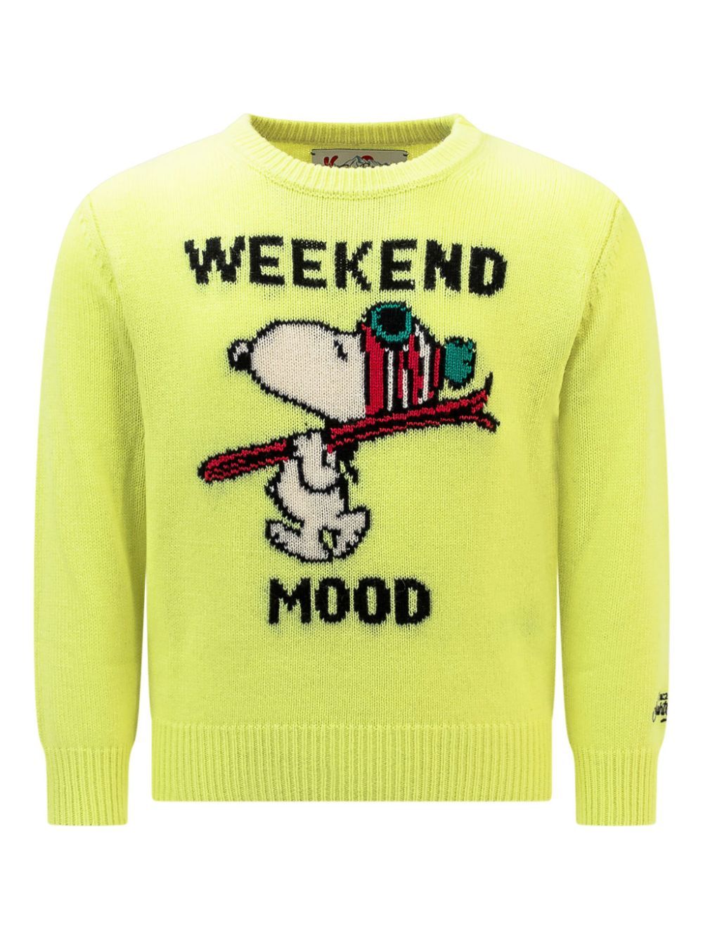 MC2 Saint Barth Kids x Snoopy Weekend jumper - Yellow von MC2 Saint Barth Kids